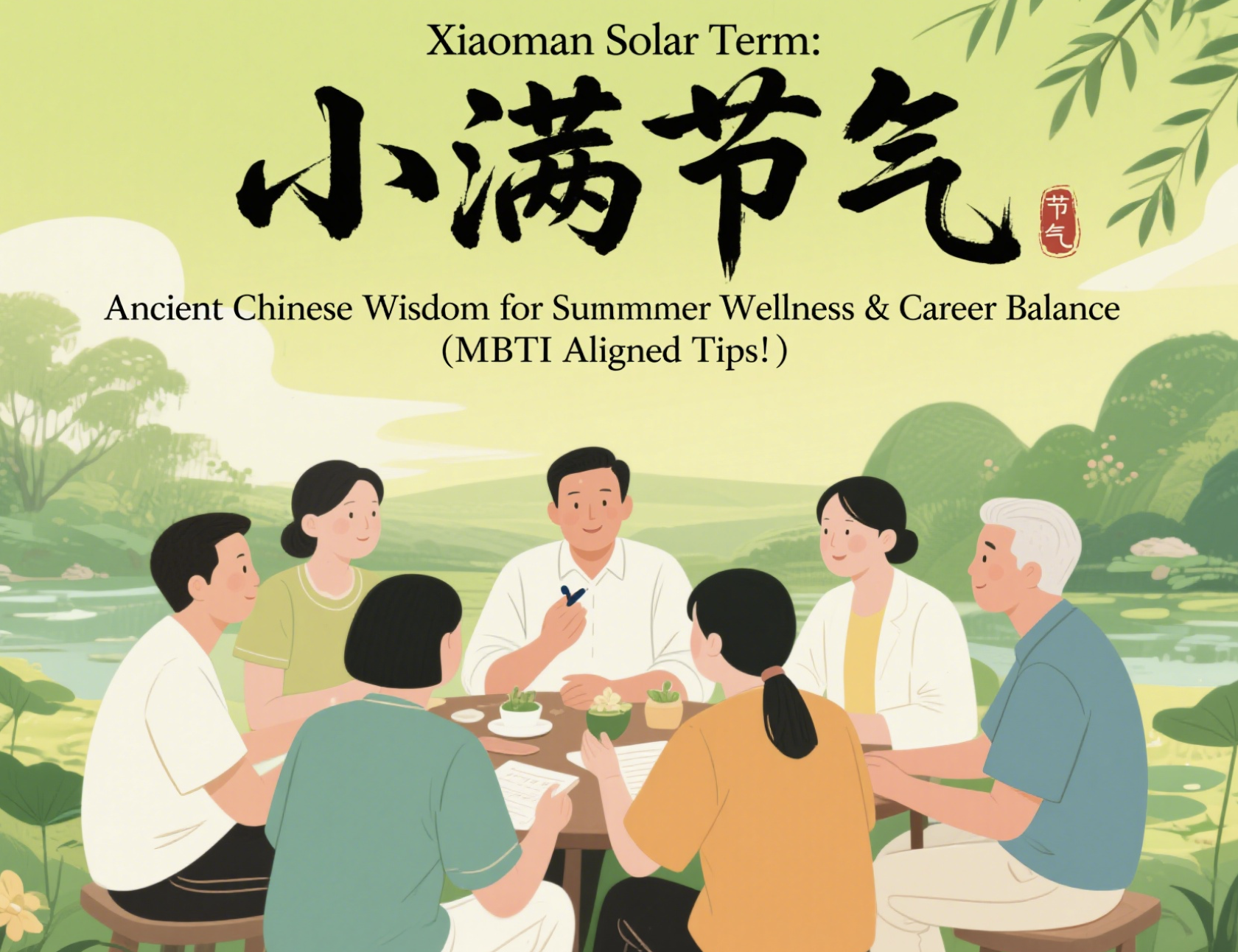 Xiaoman Solar Term: Ancient Chinese Wisdom for Summer Wellness & Career Balance (MBTIAligned Tips!)