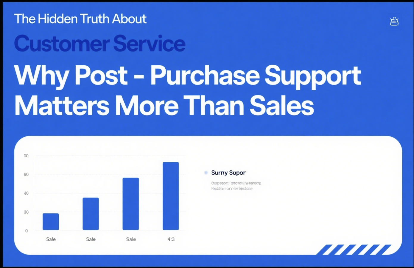 The Hidden Truth About Customer Service: Why PostPurchase Support Matters More Than Sales
