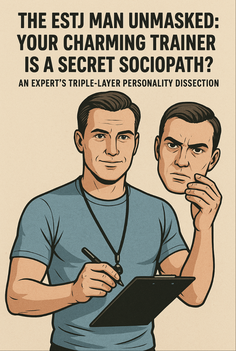 The ESTJ Man Unmasked: Your Charming Trainer is a Secret Sociopath? An Expert's TripleLayer Personality Dissection