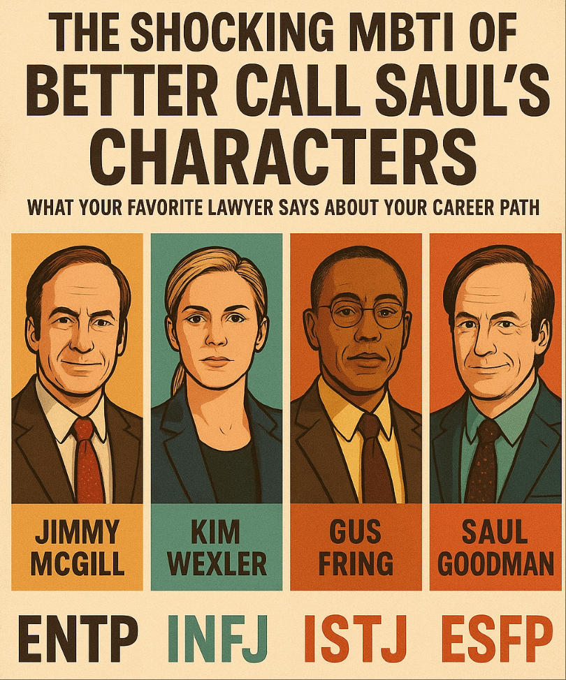 The Shocking MBTI of Better Call Saul's Characters: What Your Favorite Lawyer Says About Your Career Path
